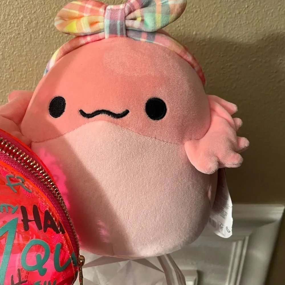 Hello 3 AM PVC Graffiti Purse & Lady Kraken Squishmallow Great Gifts NWT!
